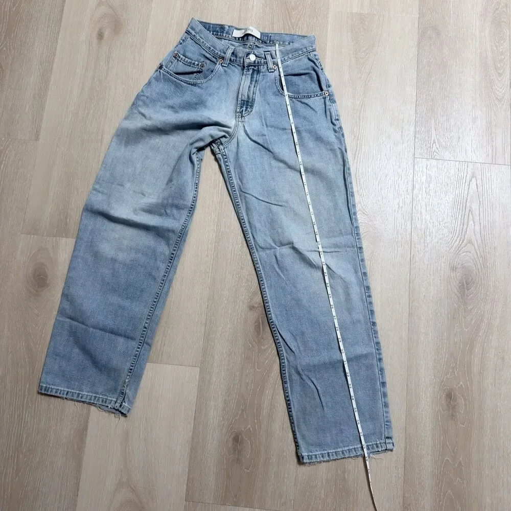 VTG 90s GAP Wide Leg Jeans Made in USA 28 x 30 Baggy Grunge Unisex Streetwear